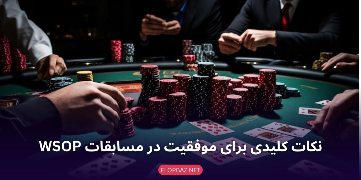 نکات کلیدی برای موفقیت در مسابقات WSOP